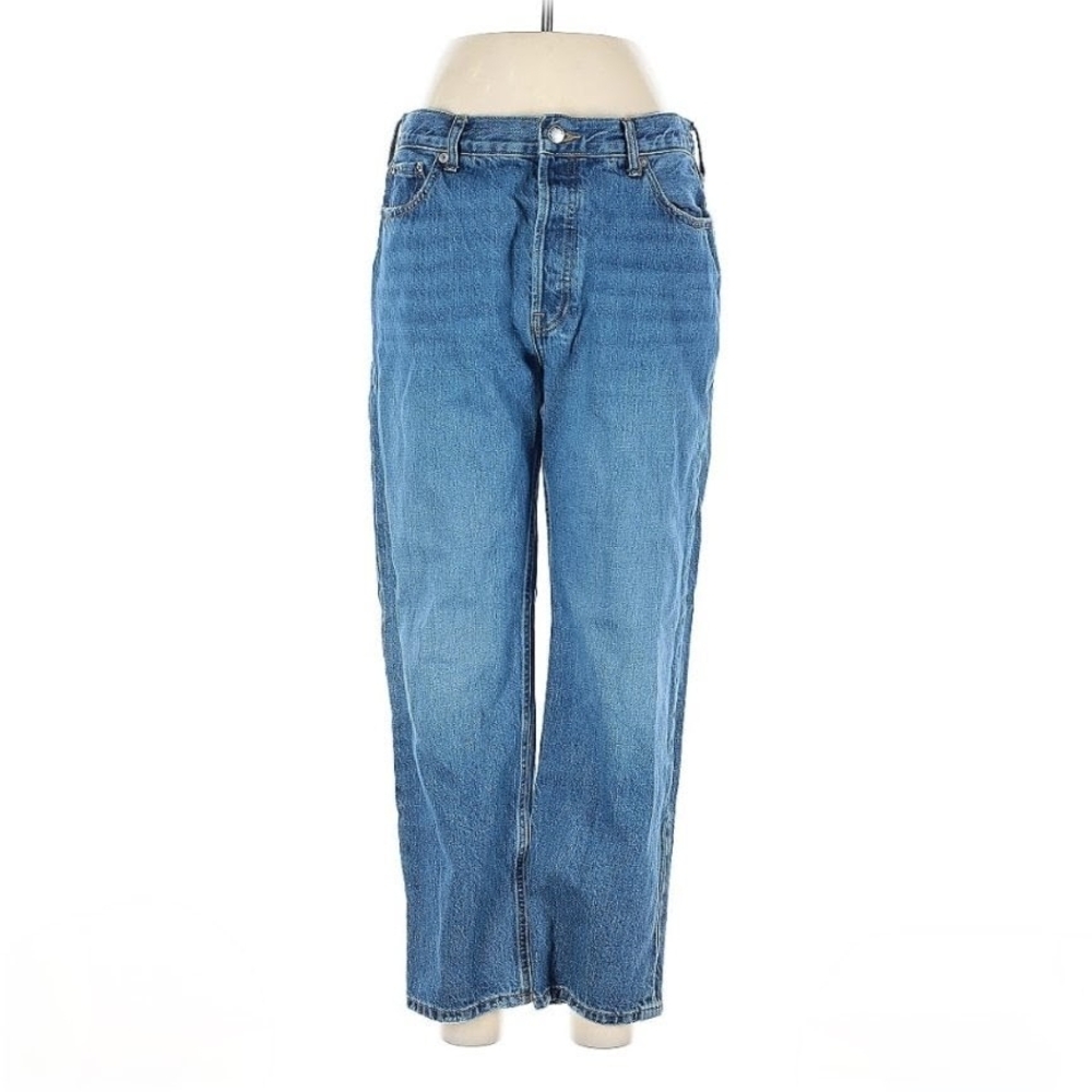 Everlane Relaxed Straight Jean | Size 29 | Organic Cotton | Medium Wash | EUC